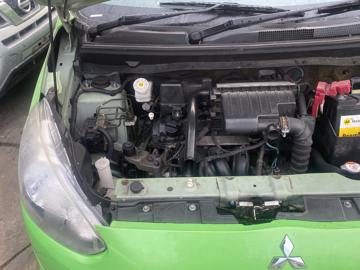 2014 Mitsubishi Mirage LS  Dismantling For Parts
