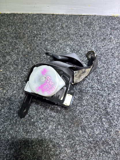 2001 Toyota Allex- Right Rear Seat belt
