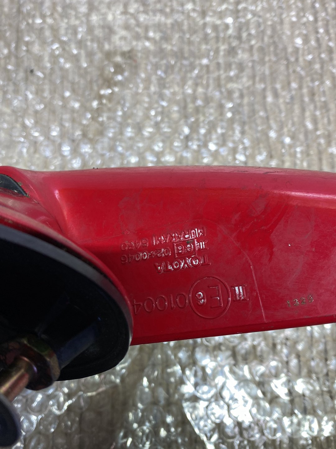 2000 Used Toyota MR2- Left Door Mirror PN: 3 wires