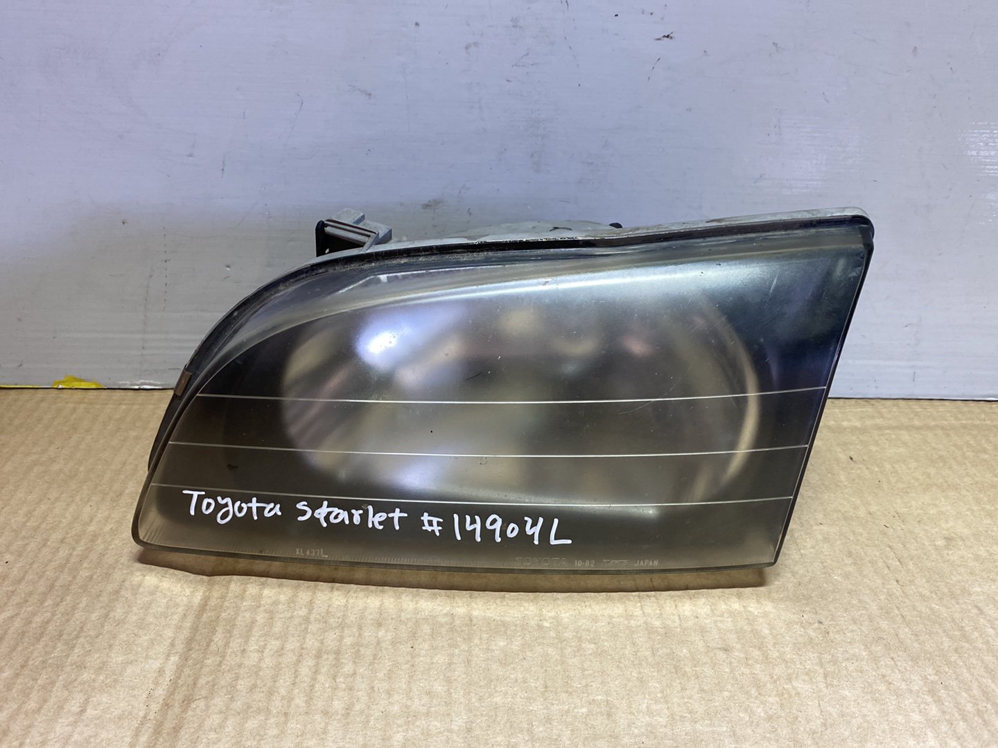 1997 Used Toyota Starlet EP91 - Left Headlight PN: Koito 10-82