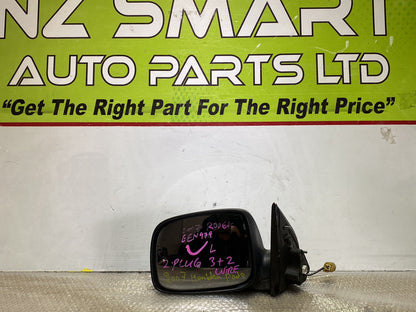 2007 Holden Rodeo- Left Door Mirror PN: 2 plugs 7 wires