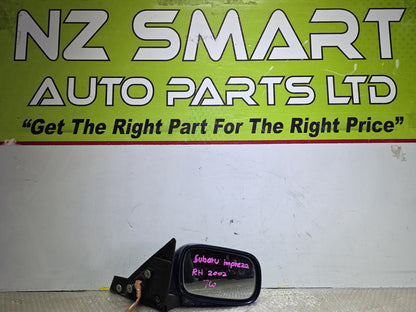 2002 Subaru Impreza- Right Door Mirror PN: 7 wires