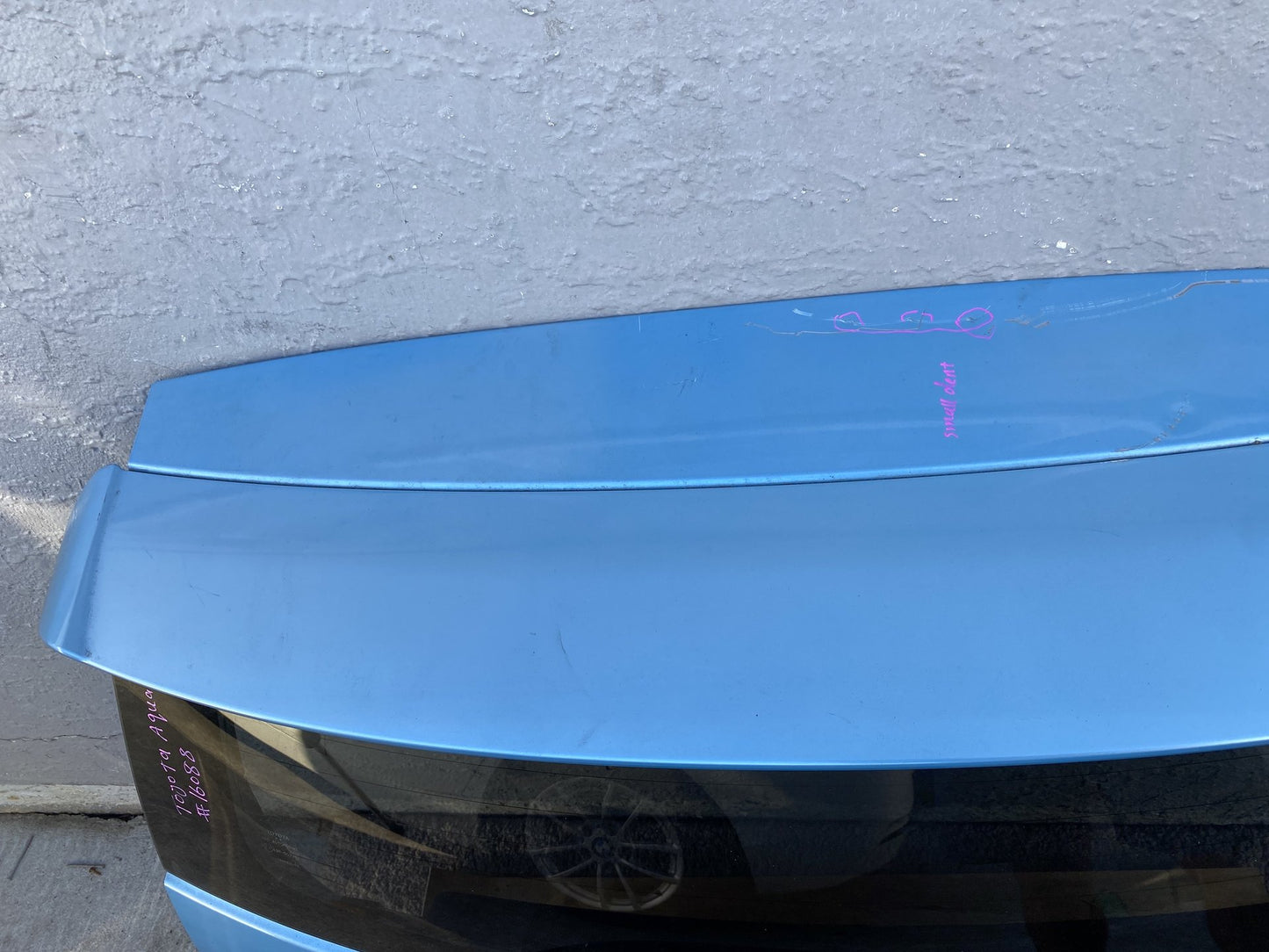 2012 Toyota Aqua - Tailgate