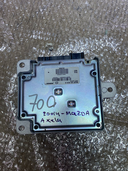 2014 Mazda Axela BM2FS- Radio Amplifier PN: see photos