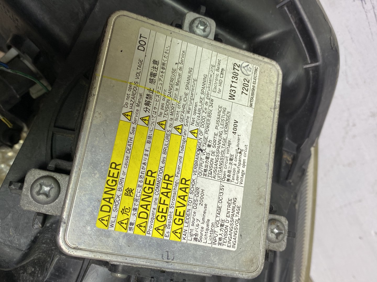 2007 Honda Accord- Left Headlight PN: see photos