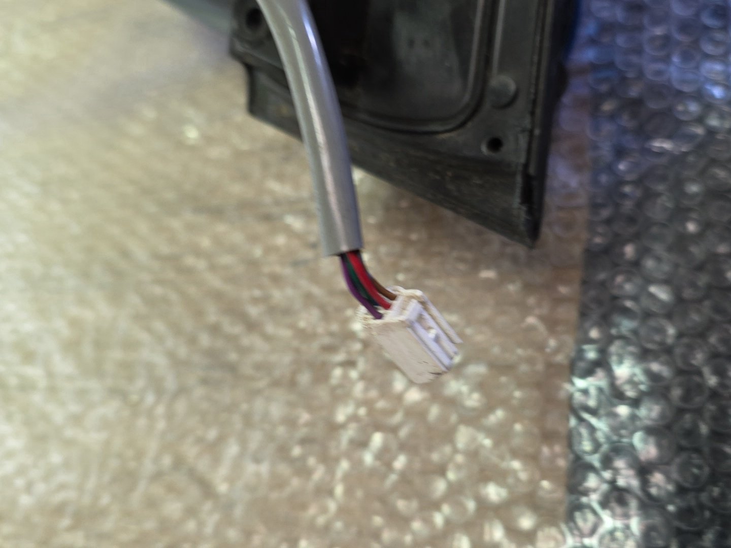 2004 Used Toyota Corolla- Left Door Mirror PN: 5 wires