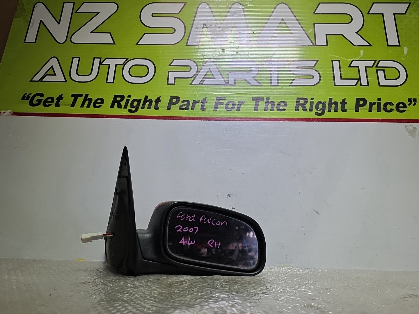 2007 Ford Falcon- Right Door Mirror PN: 4 wires