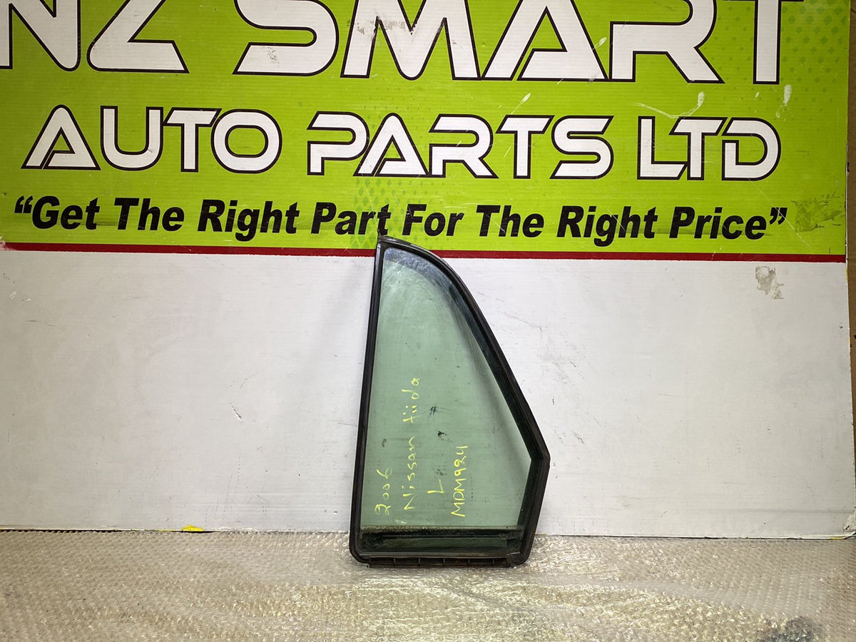 2006 Nissan Tiida- Left Rear Quarter Door Glass PN: M31.08
