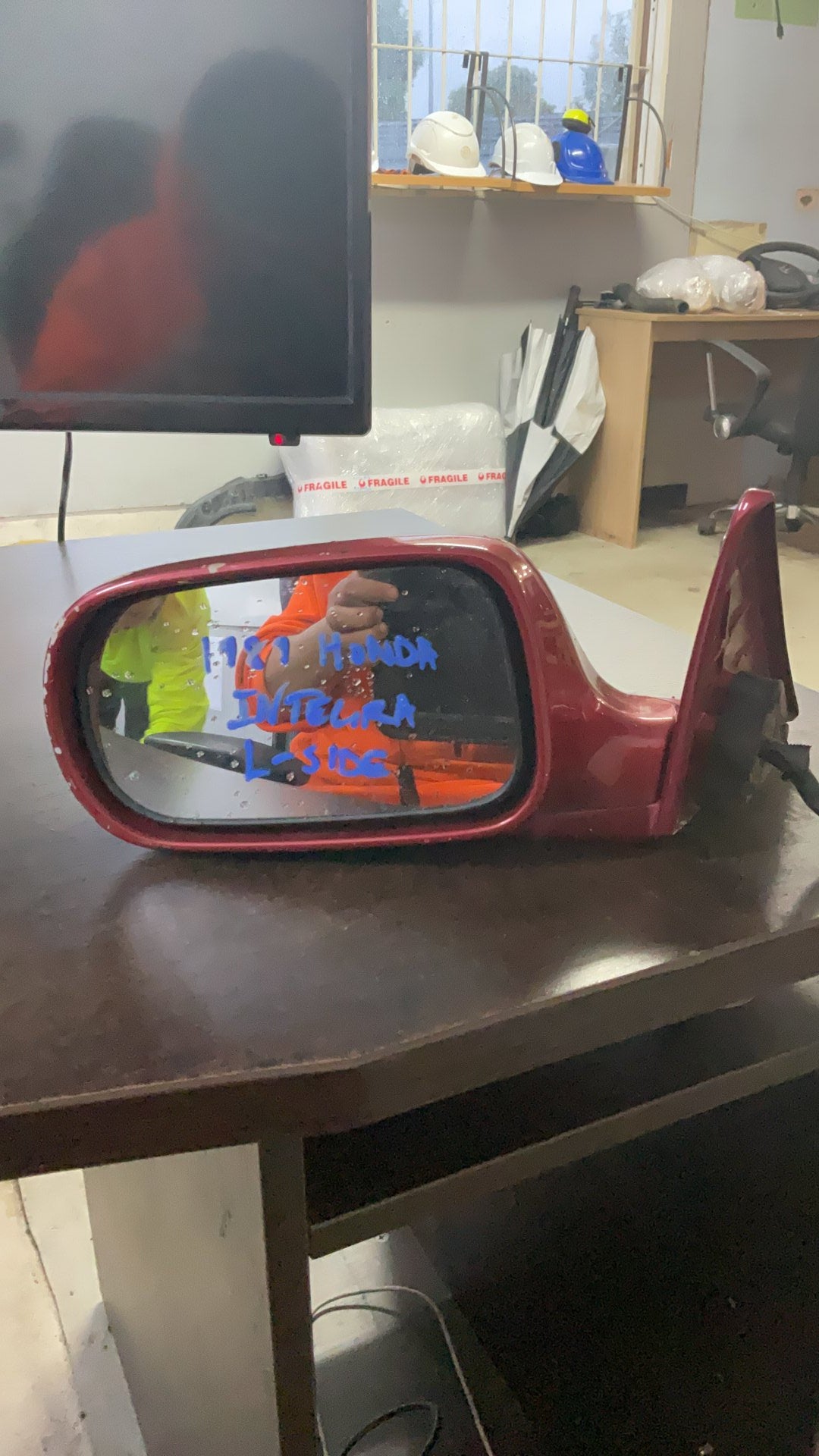 1989 Honda Integra- Left Door Mirror PN: