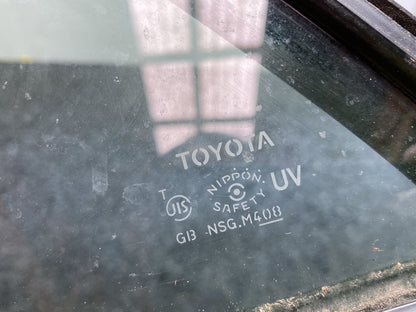 2005 Used Toyota Mark X GRX120- Right Rear Quarter Door Glass PN: and left rear quarter door glass