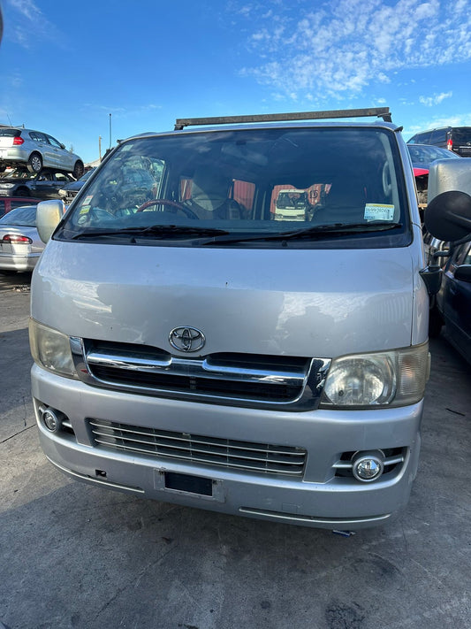 2007 Toyota Hiace TRH200 Dismantling For Parts