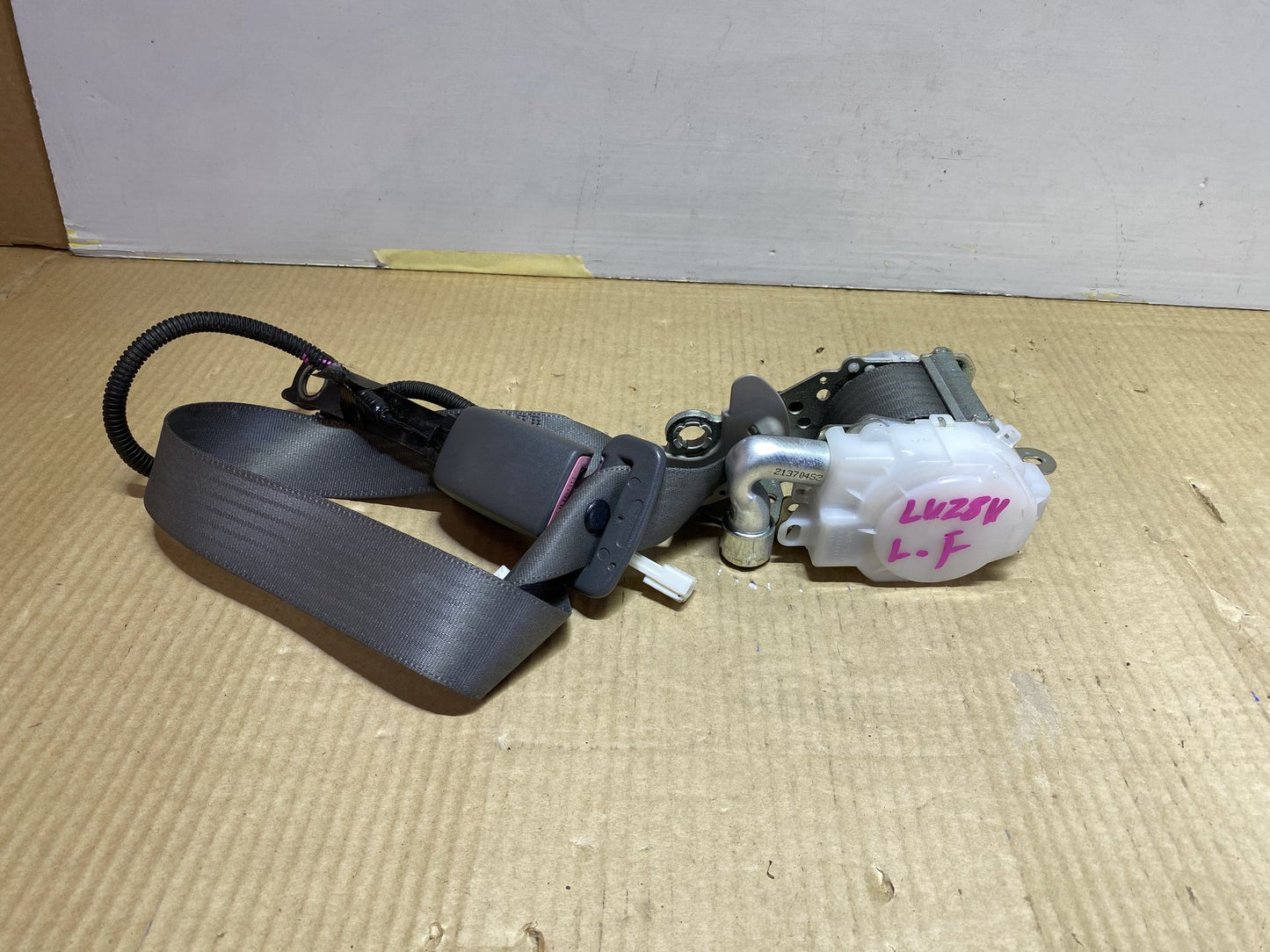 2013 Used Toyota Prius ZVW30 - Left Front Seat Belt PN: see photo