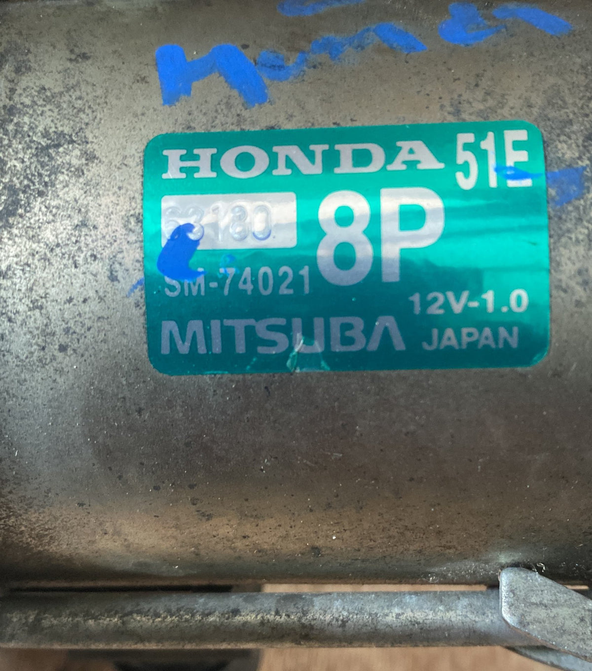 2016 Honda Grace - Starter Motor SM-74021