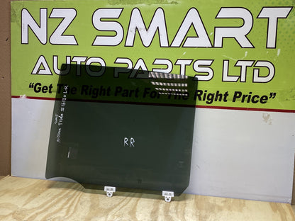 2005 Nissan Tiida C11 - Left Rear Door Glass