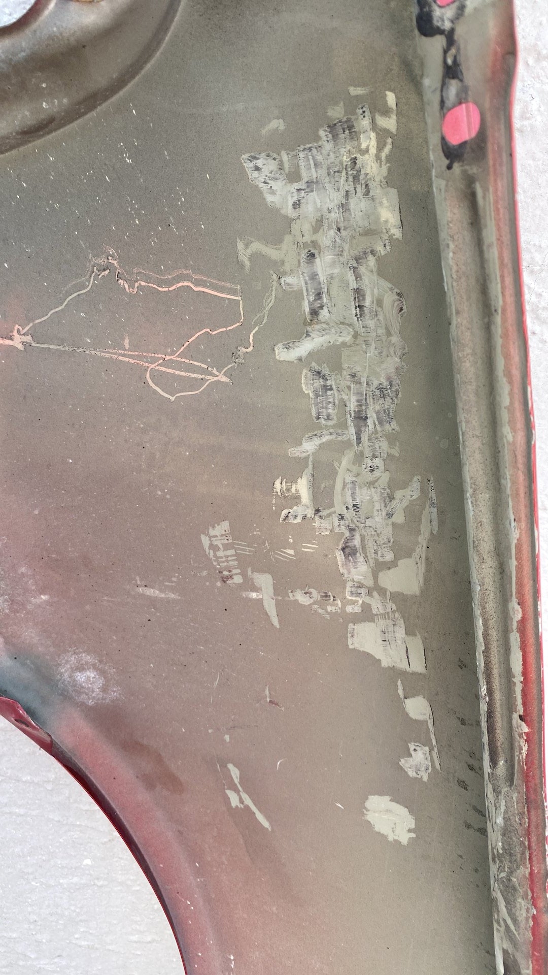1990 Honda Integra- Right Front Guard PN: 4+ dents &amp; has been repaired inside &amp; out see pics