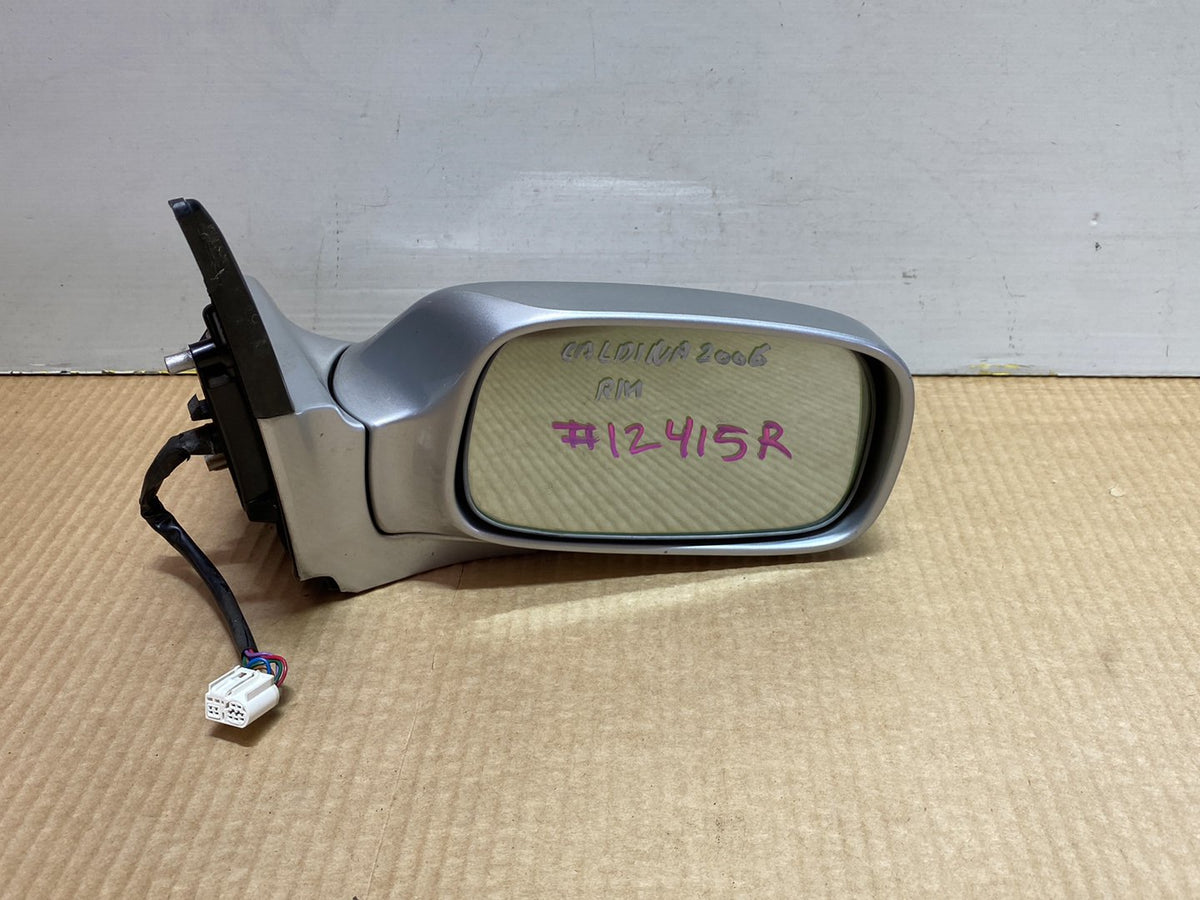 2006 Used Toyota Caldina - Right Door Mirror PN: 7 wires