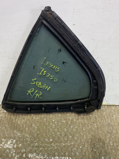 2007 Used Lexus IS250- Right Rear Quarter Door Glass PN: Tint Number M31S8