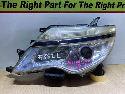 2014 Nissan Serena HFC26 - Left Headlight PN: Koito 100-23683