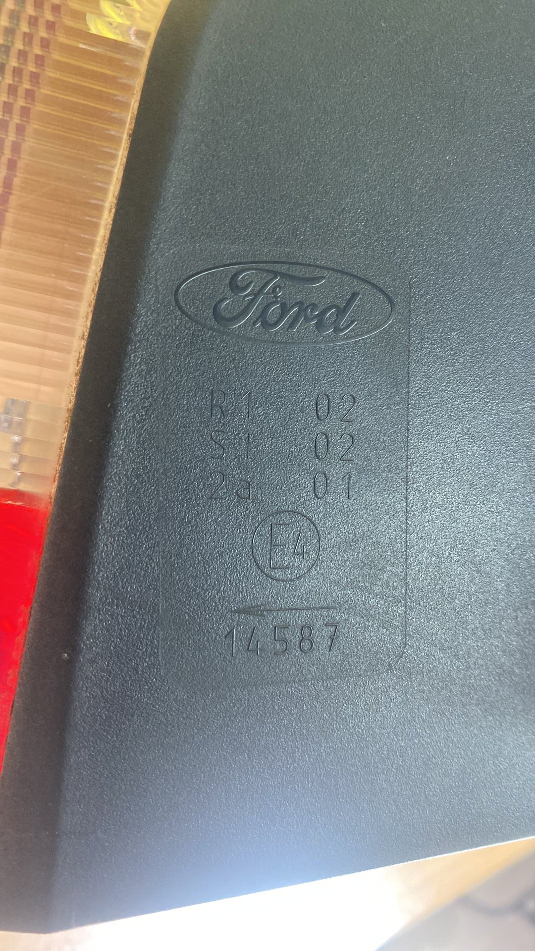 2012 Ford Mondeo - Left Taillight PN: 14587