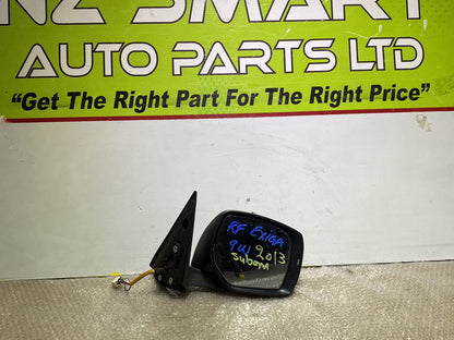 2013 Subaru Exiga- Right Door Mirror PN: 8 wires