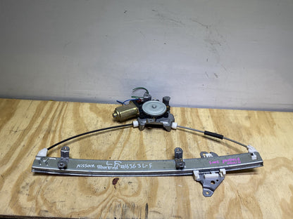 2003 Nissan Bluebird - Left Front Window Regulator/Motor
