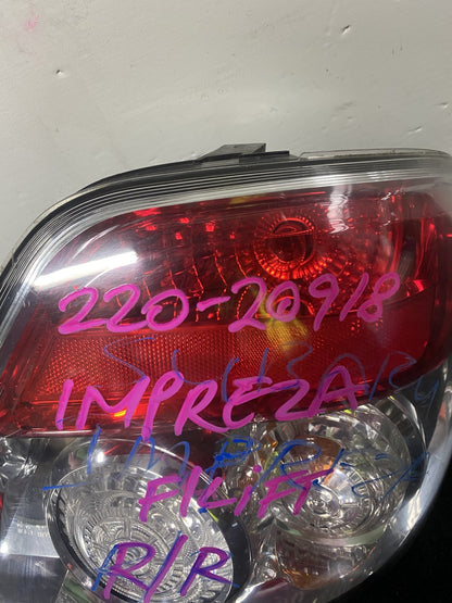 2007 Subaru Impreza - Right Taillight PN: 220-20918 F/Lift H/B type