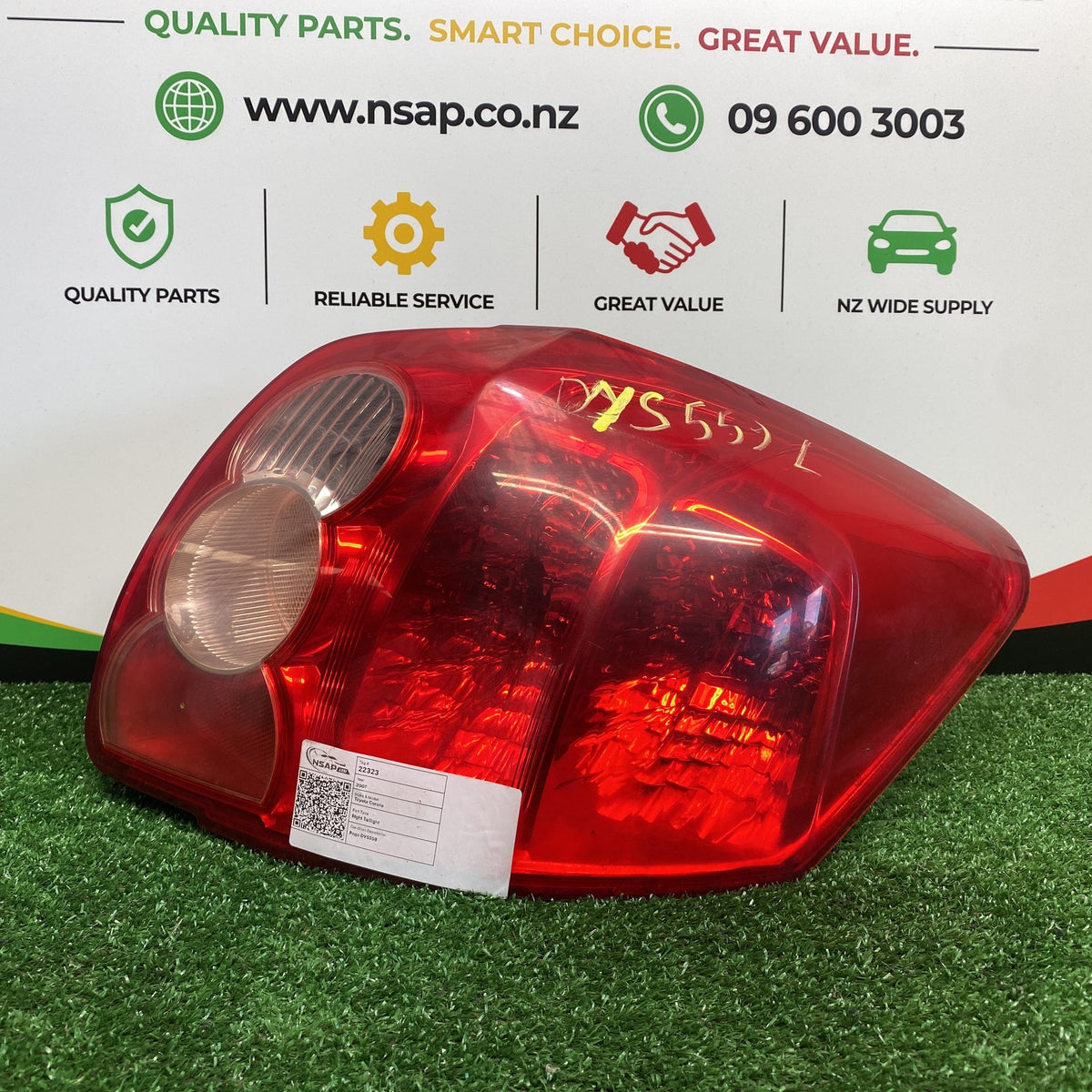 2007 Used Toyota Corolla - Right Taillight PN: KOITO 12-509