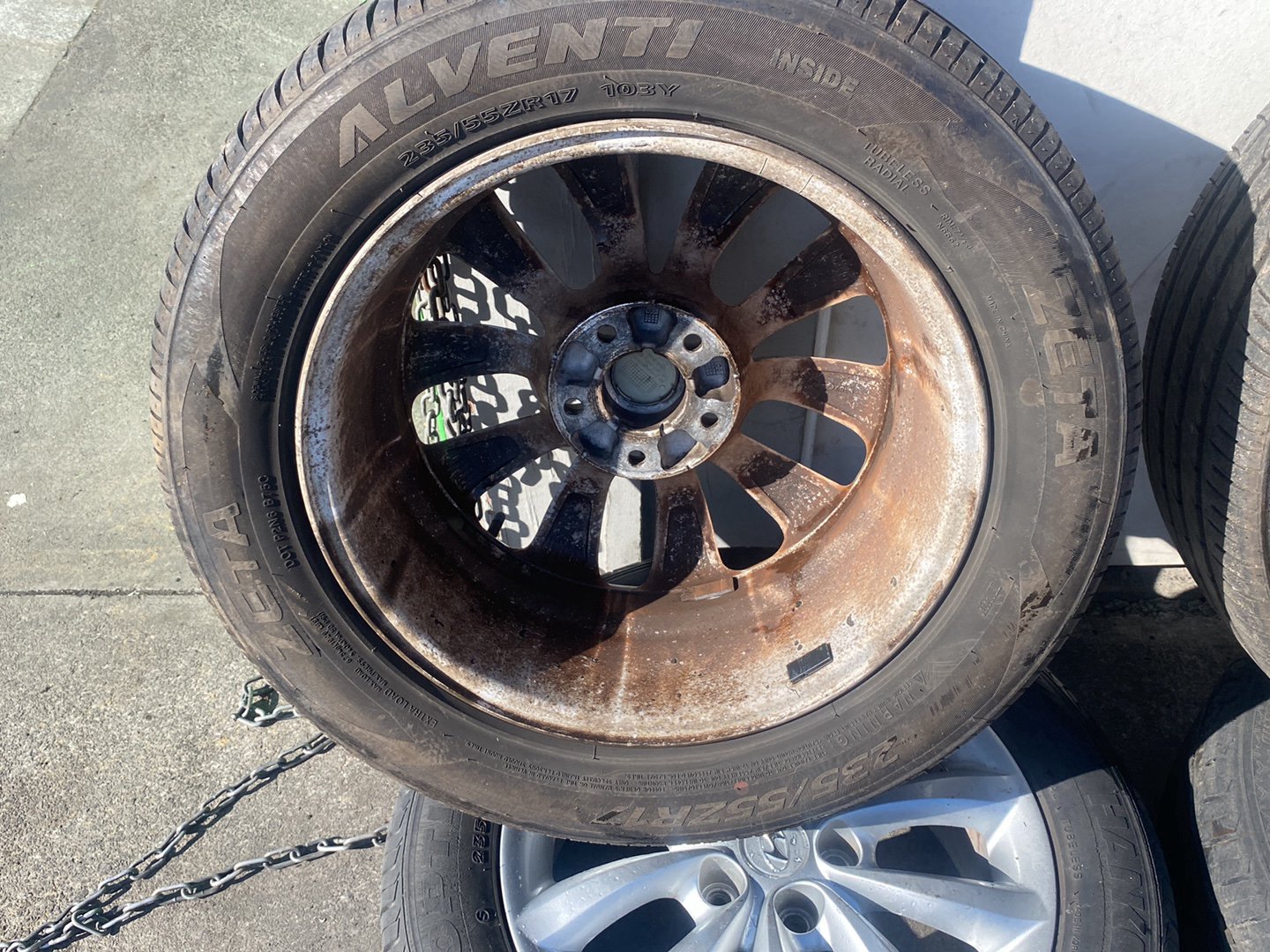 - Mag Wheel Set PN: Schnitzer 5x115 Stud Pattern
