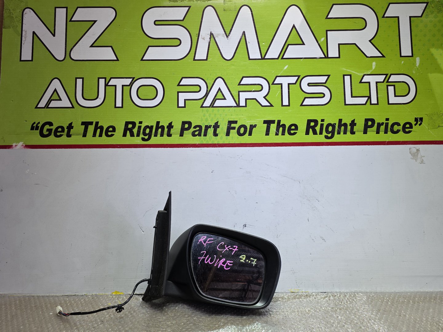 2007 Mazda CX-7- Right Door Mirror PN: 7 wires