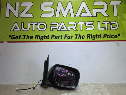 2007 Mazda CX-7- Right Door Mirror PN: 7 wires