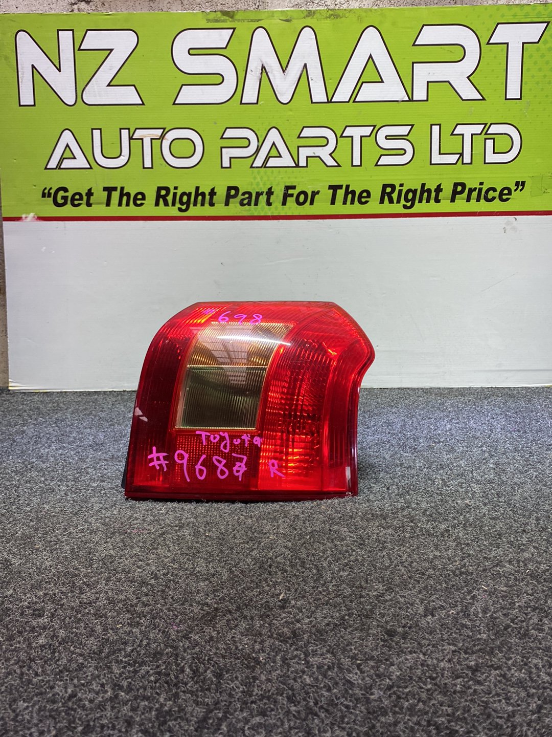 2002 Used Toyota Corolla NZE121 - Right Taillight PN: Koito 13-64