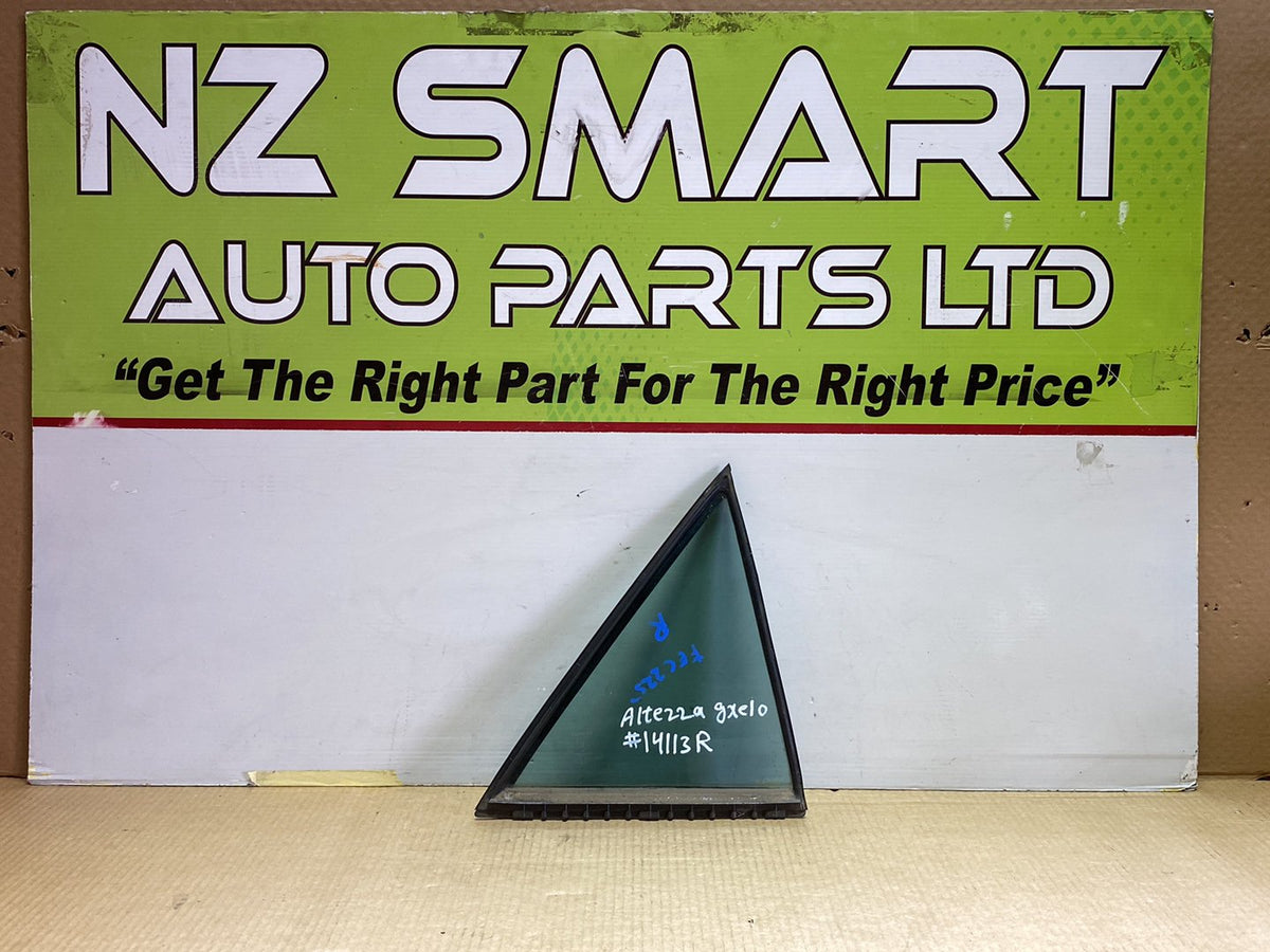 2002 Used Toyota Altezza GXE10 - Right Rear Quarter Door Glass