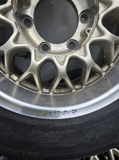 - Mag Wheel Set PN: Stud Pattern 6X139.7/ Wheel Size 16x8JJ/ Offset 30