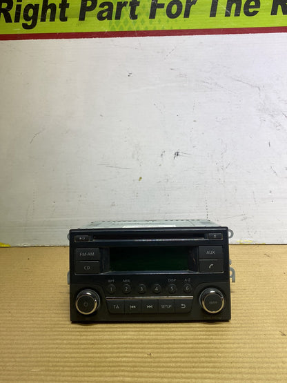 2013 Nissan Qashqai- Stereo Head Unit PN: