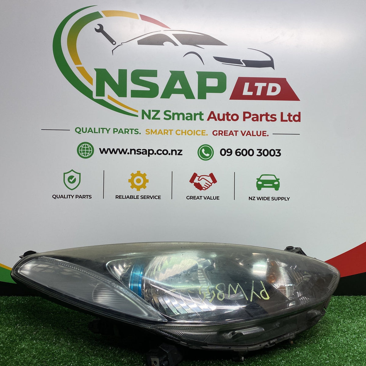 2011 Mazda Demio - Right Headlight PN: Auto Adjust/ Non Hid/ STANLEY W0128