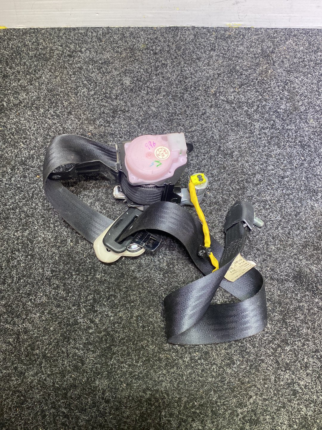 2011 Mazda Demio DE3FS - Right Front Seat Belt PN: Model No T89383T
