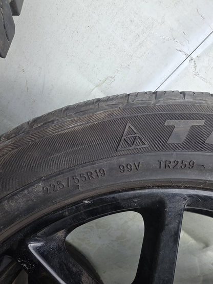 - Mag Wheel Set PN: Stud Pattern 5x130/ Wheel Size 19x7JJ/ Offset +40