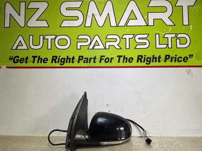 2007 Volkswagen Golf- Left Door Mirror PN: 14 wires