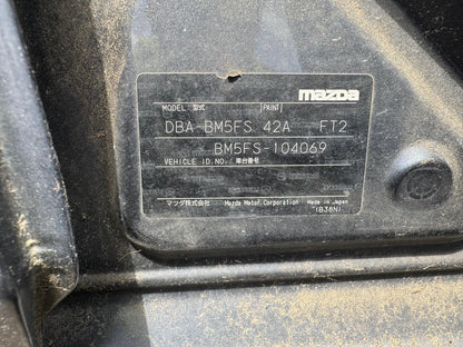 2014 Mazda Axela BM5FS Dismantling For Parts