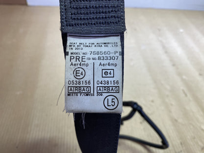 2013 Used Toyota Prius ZVW30 - Left Front Seat Belt PN: see photo