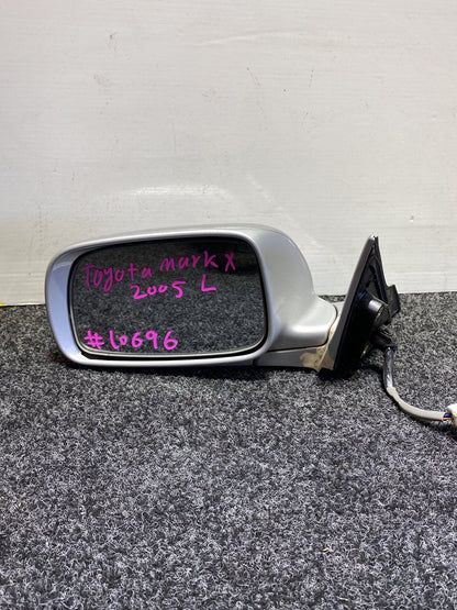 2005 Used Toyota Mark X - Left Door Mirror PN: 5 wires
