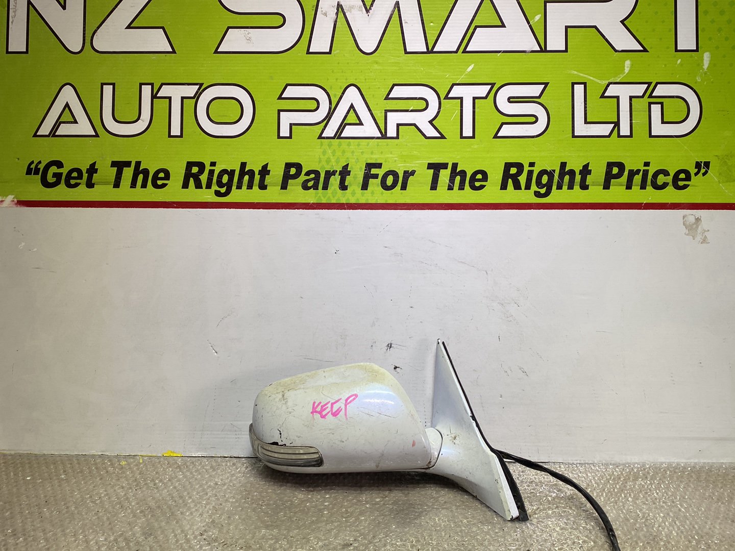 2006 Used Toyota Mark X- Right Door Mirror PN: 7 wires