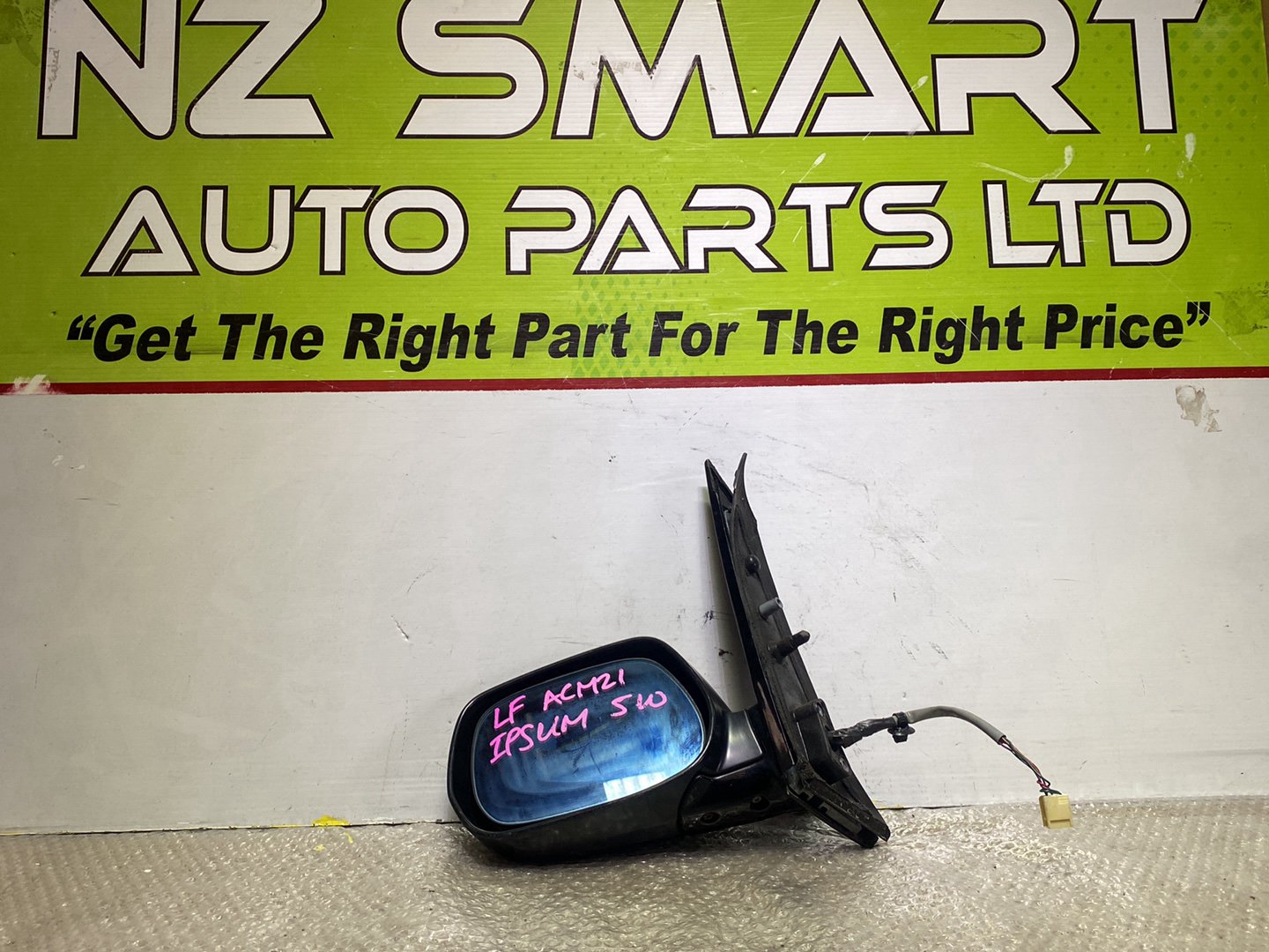 2005 Used Toyota Ipsum- Left Door Mirror PN: 5 wires