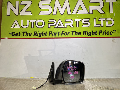 1996 Used Toyota Land Cruiser Prado- Right Door Mirror PN: 5 wires