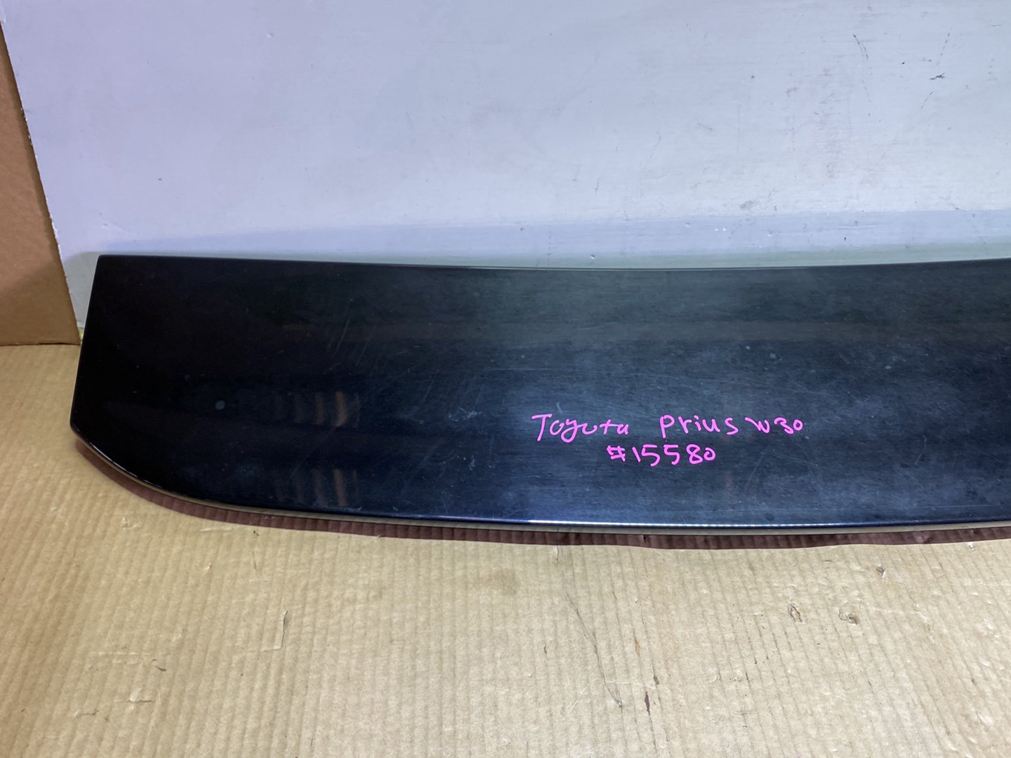 2012 Toyota Prius W30 - Rear Spoiler