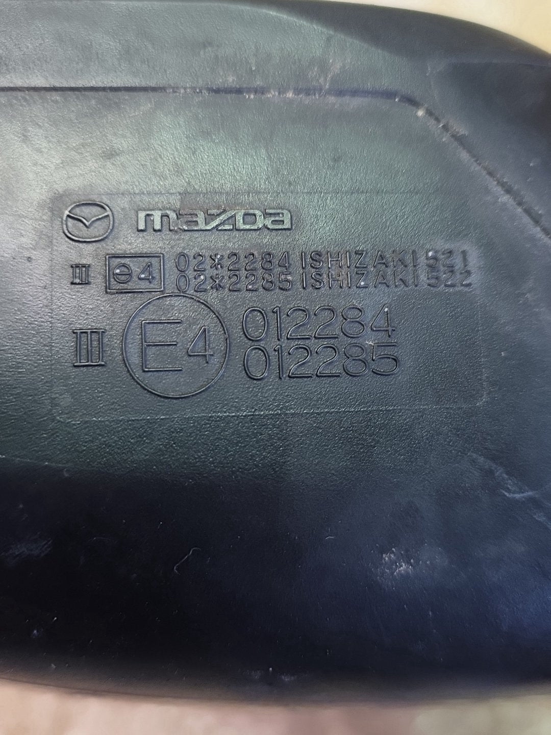 2007 Mazda CX-7 - Left Door Mirror PN: 5 wires