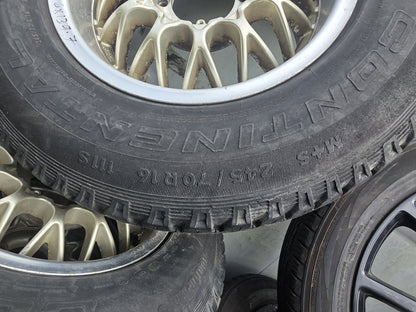- Mag Wheel Set PN: Stud Pattern 6X139.7/ Wheel Size 16x8JJ/ Offset 30