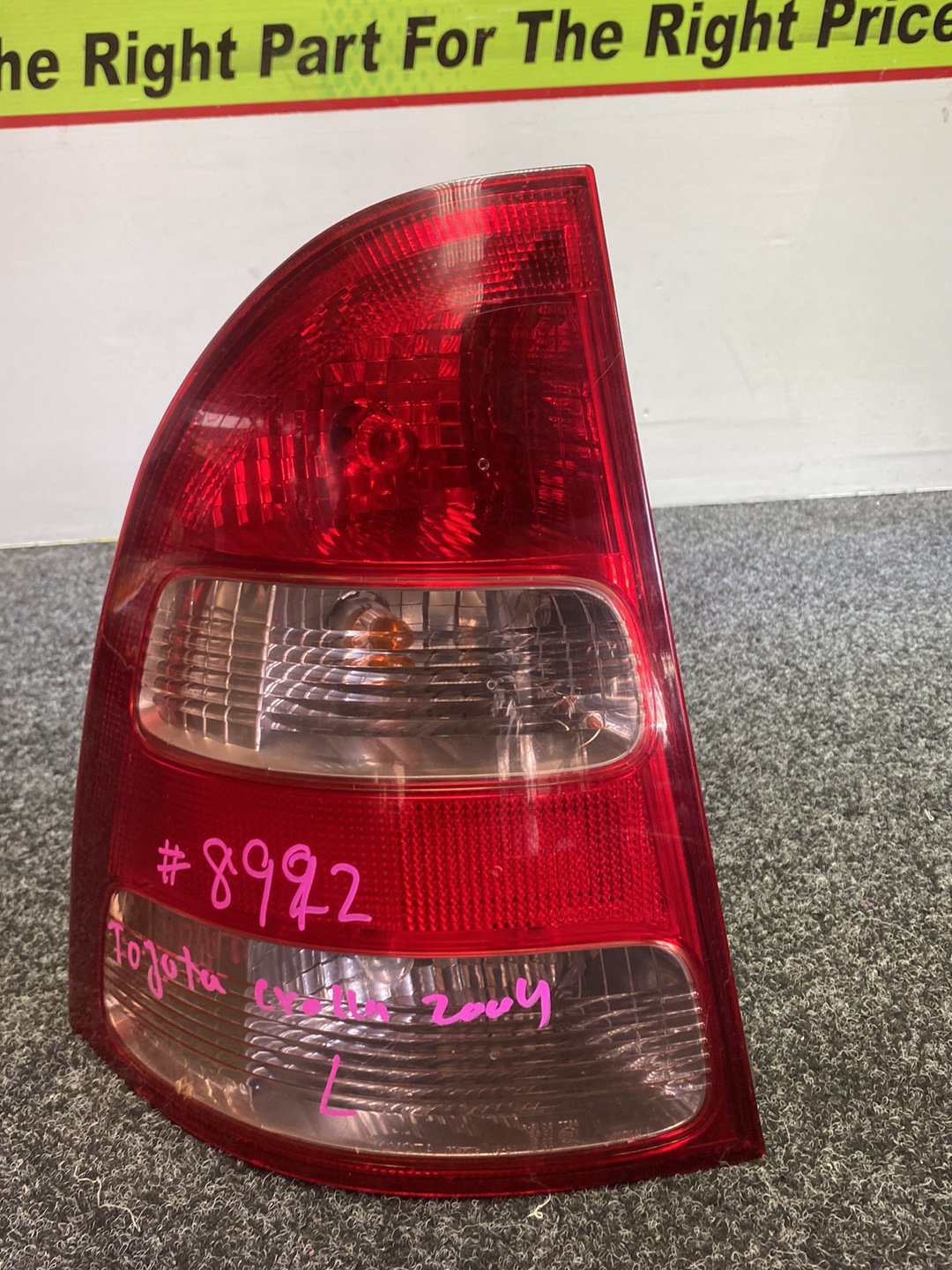 2004 Toyota Corolla - Left Taillight