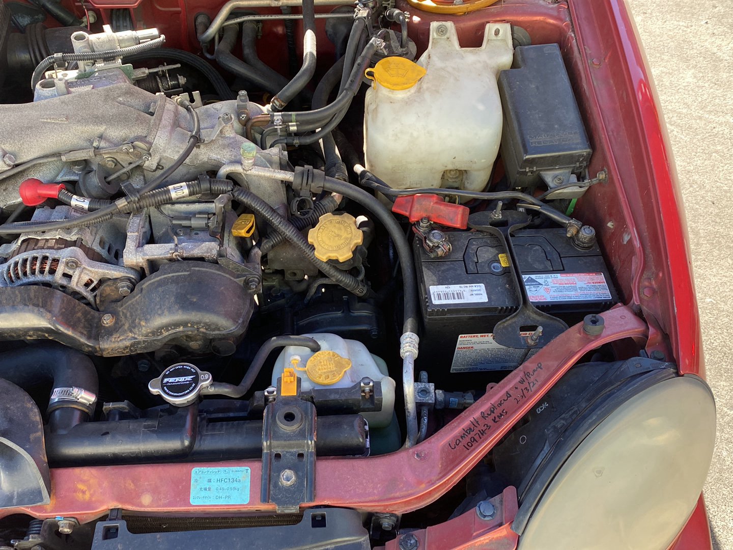 2001 Subaru Impreza GG9  Dismantling For Parts