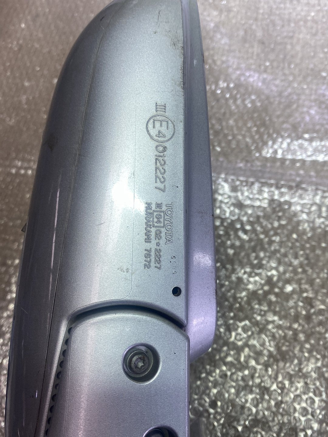 2005 Used Toyota Mark X- Left Door Mirror PN: 7 wires